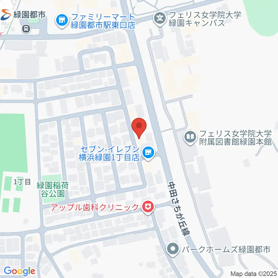 リシュモア音楽教室周辺のホテル一覧地図