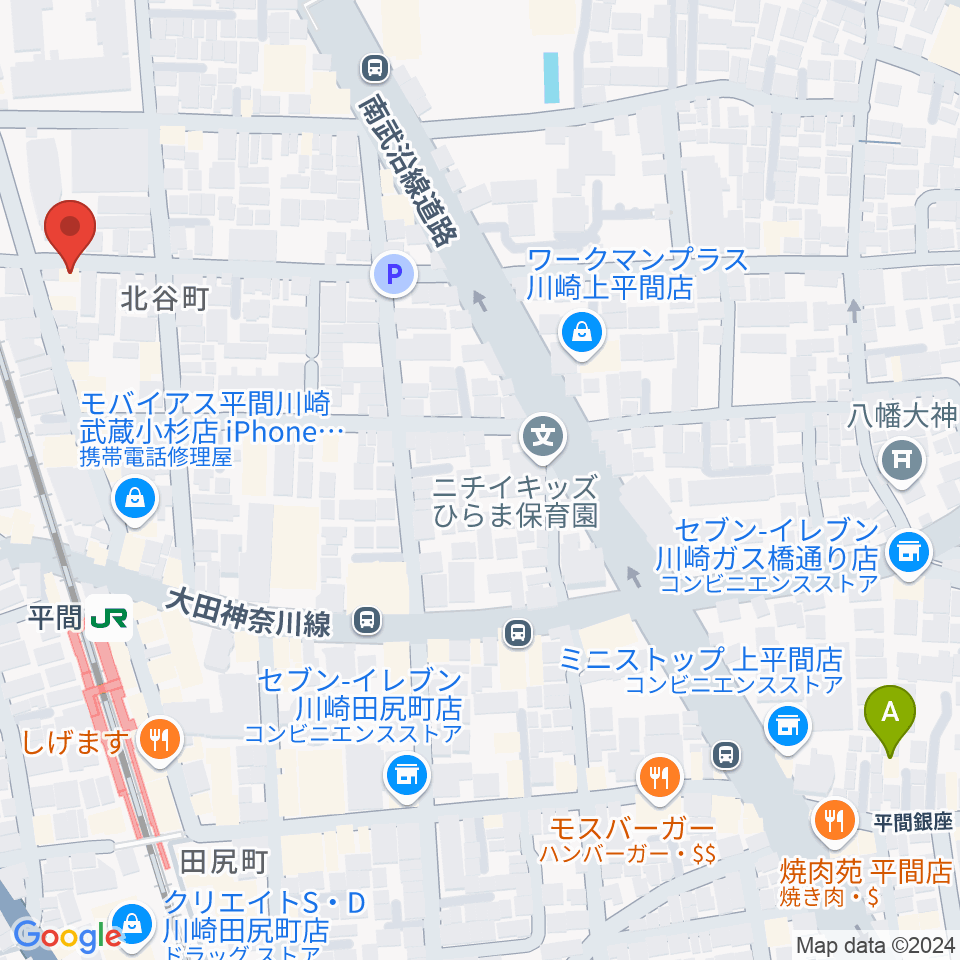 アルテミュージックスクール周辺のホテル一覧地図