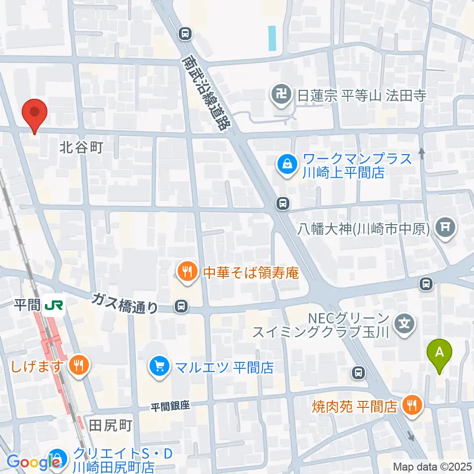 アルテミュージックスクール周辺のホテル一覧地図