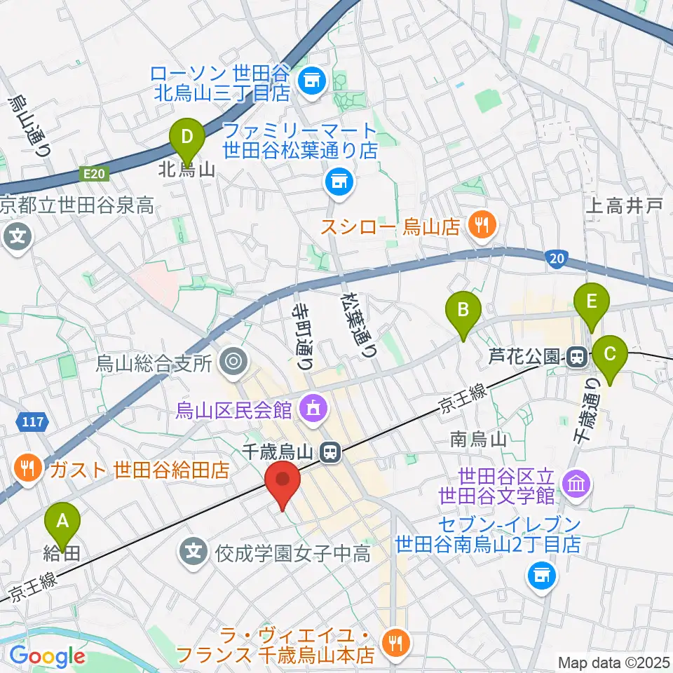 イナモリ・メソッド研究会 東京本部教室周辺のホテル一覧地図