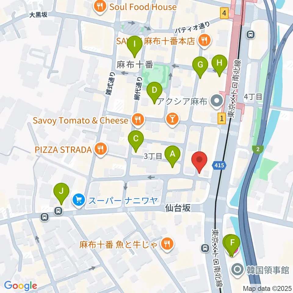 GAMP SOUND STUDIO周辺のホテル一覧地図