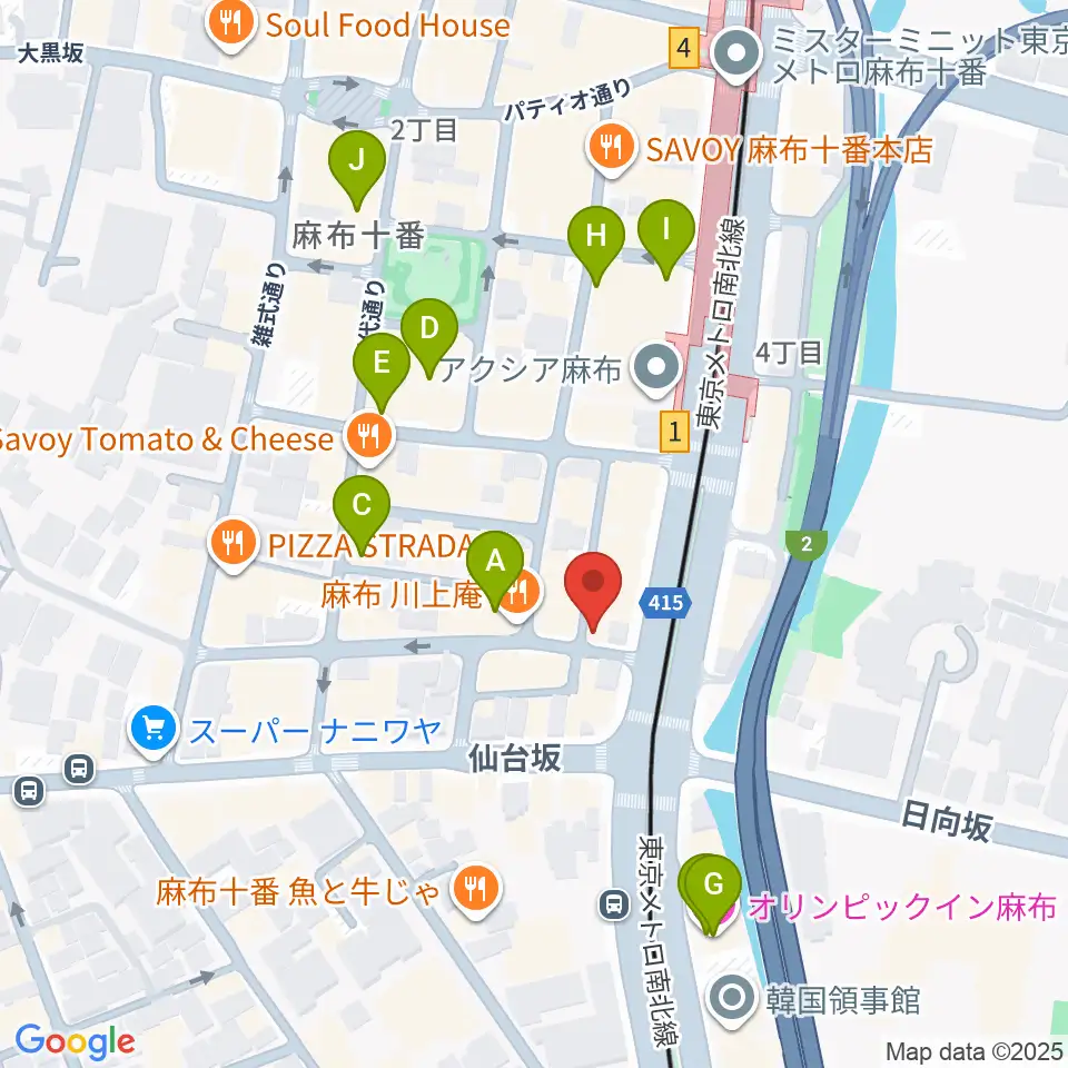 GAMP SOUND STUDIO周辺のホテル一覧地図