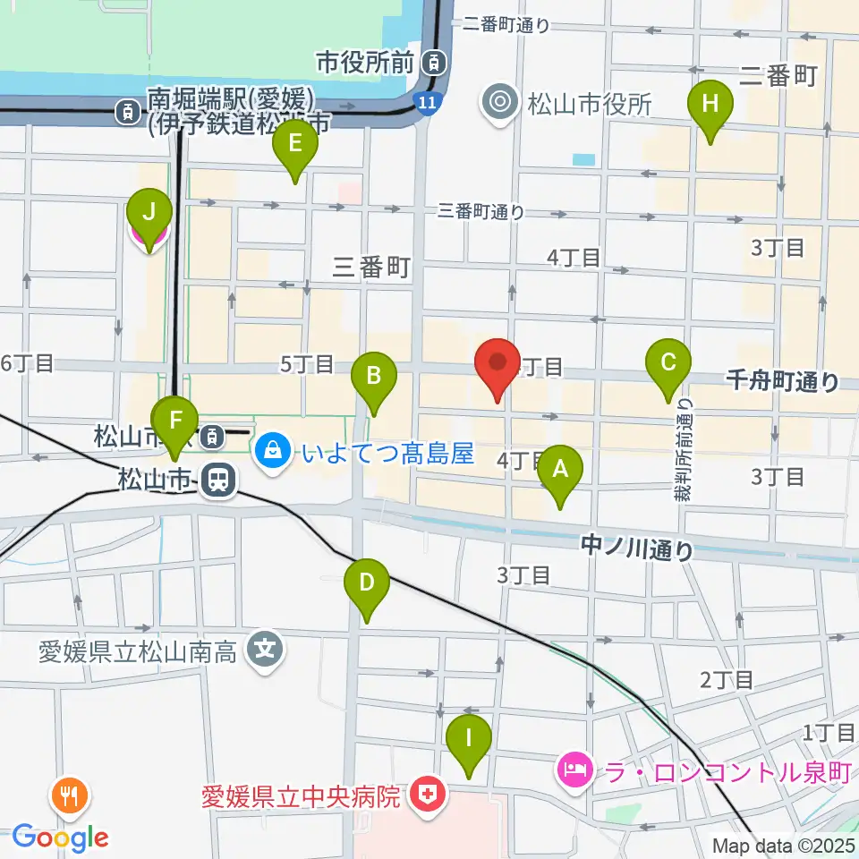 M.D.Tミュージックスクール周辺のホテル一覧地図