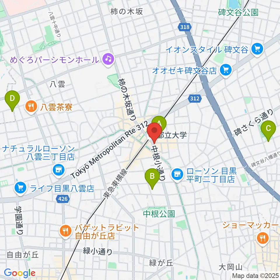 協葉ピアノ音楽教室周辺のホテル一覧地図