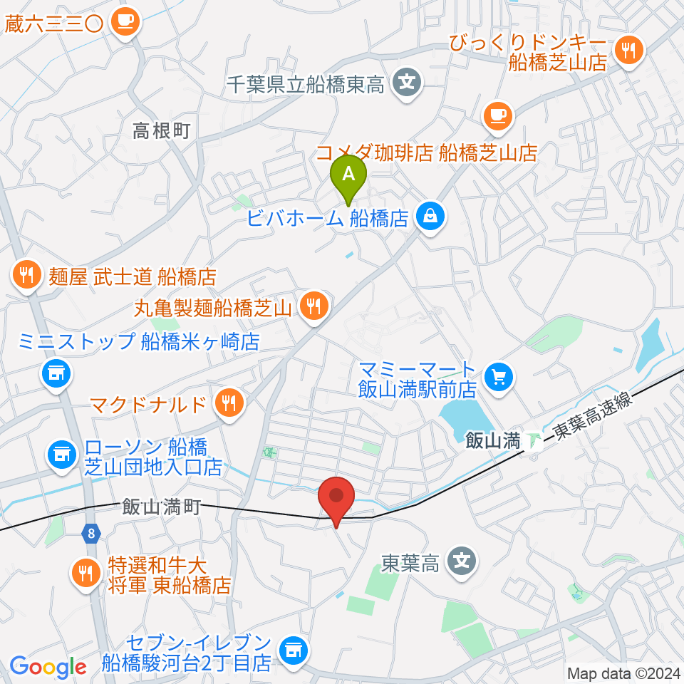 音楽空間SOLA周辺のホテル一覧地図