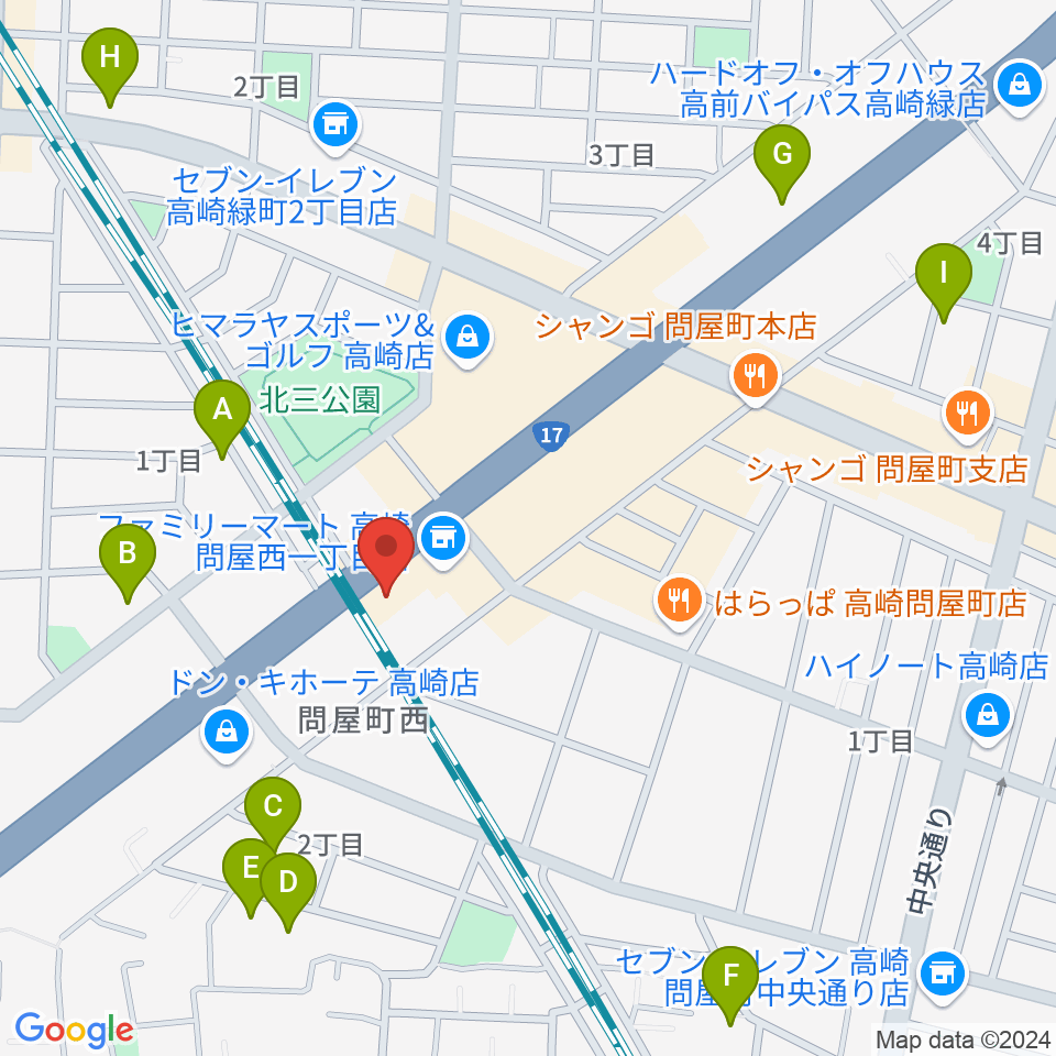 シュバイツァ音楽教室周辺のホテル一覧地図