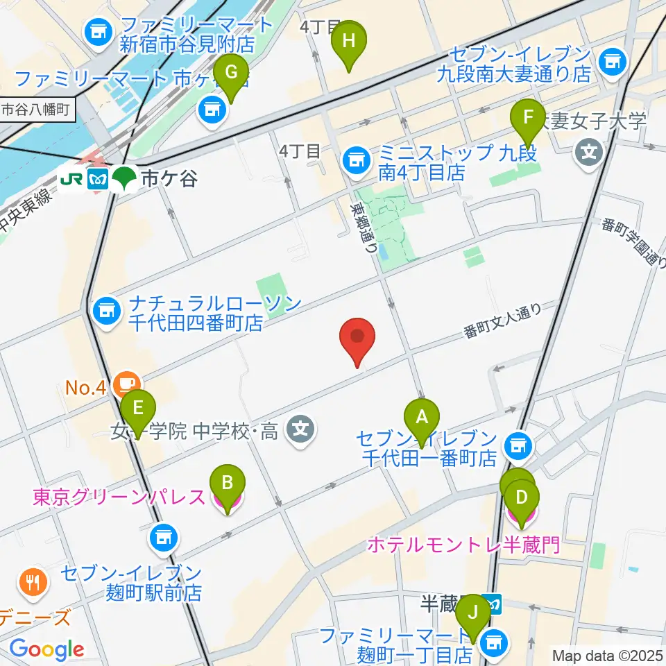 東京ビジュアルアーツ周辺のホテル一覧地図