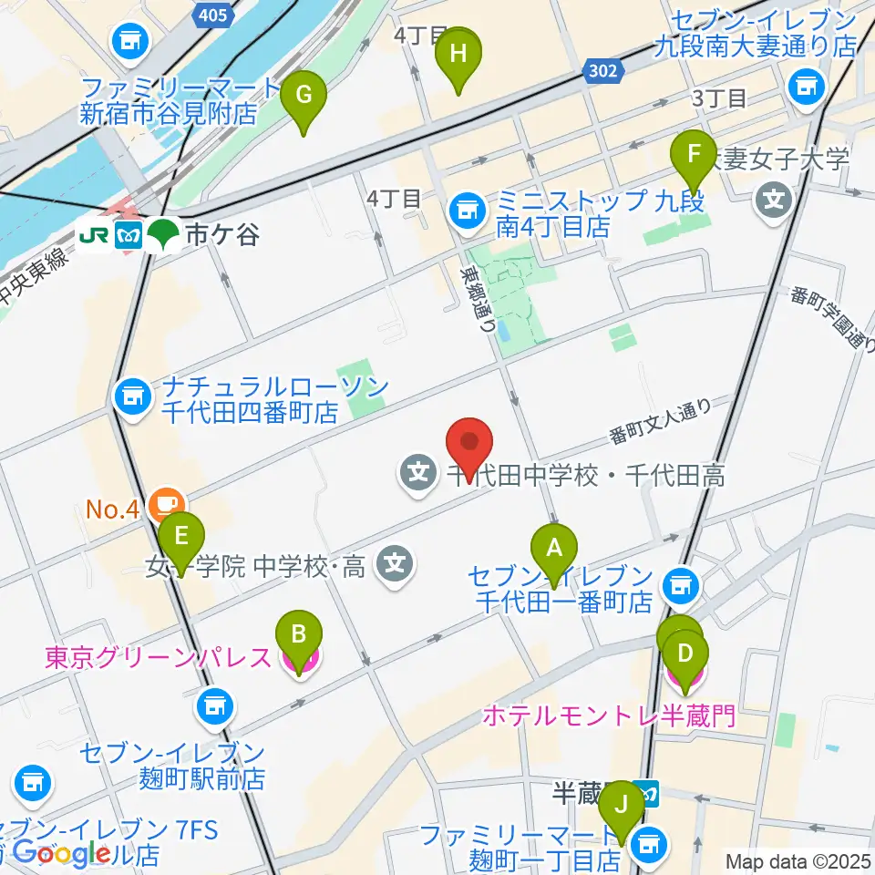 東京ビジュアルアーツ周辺のホテル一覧地図