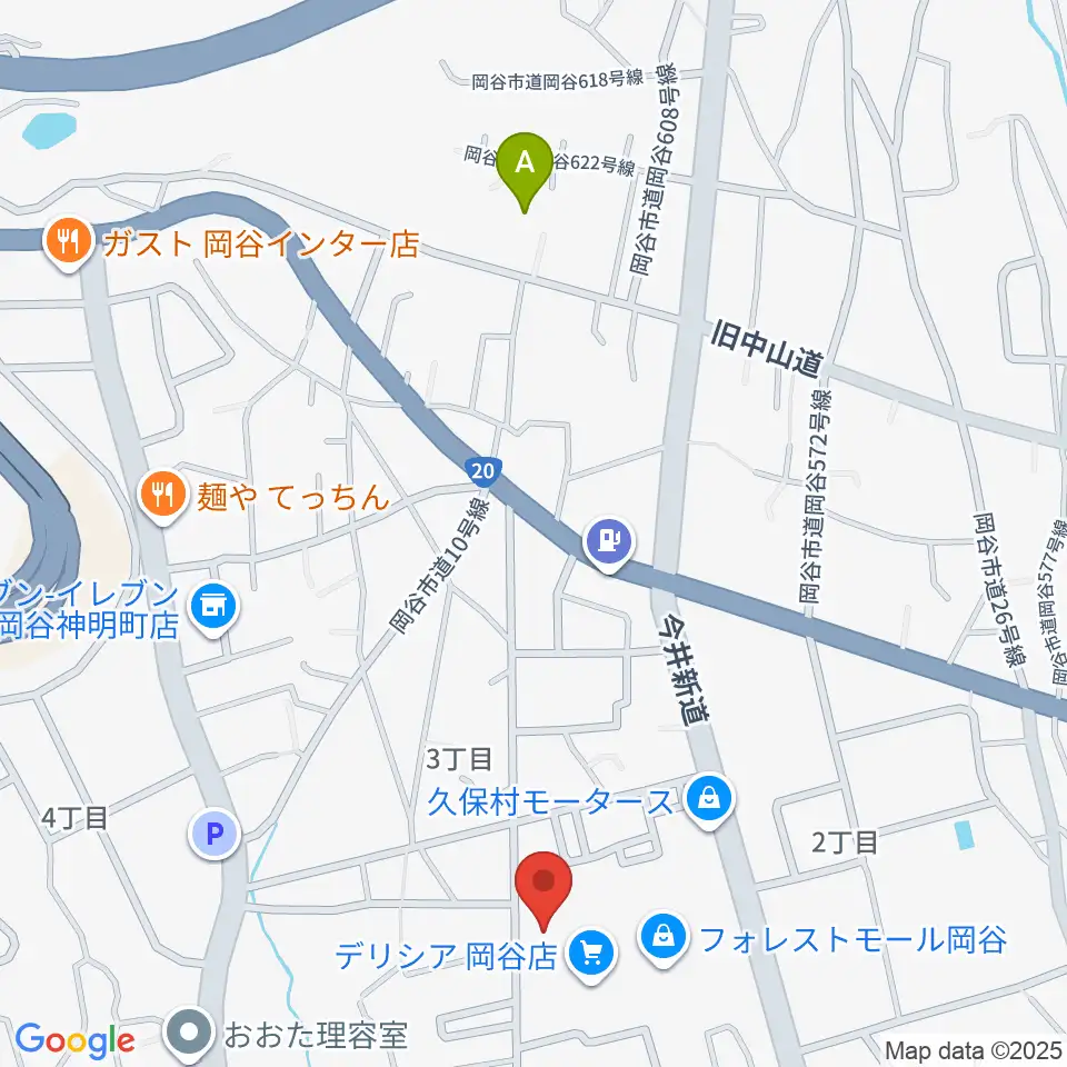 オグチ楽器 岡谷本社周辺のホテル一覧地図