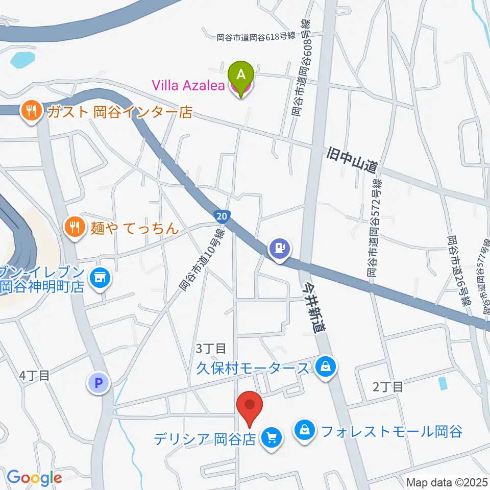 オグチ楽器 岡谷本社周辺のホテル一覧地図