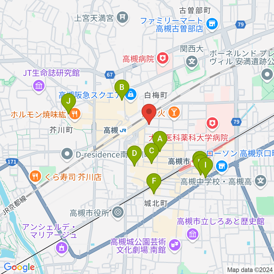 bar T-true周辺のホテル一覧地図