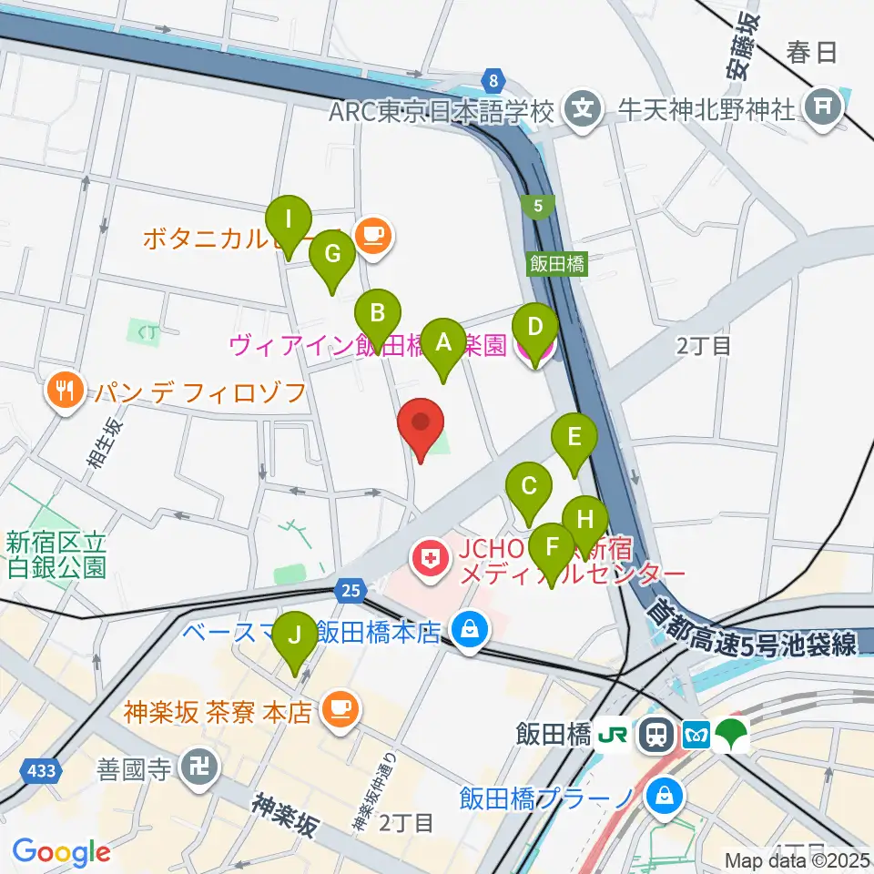 神南スタジオ周辺のホテル一覧地図