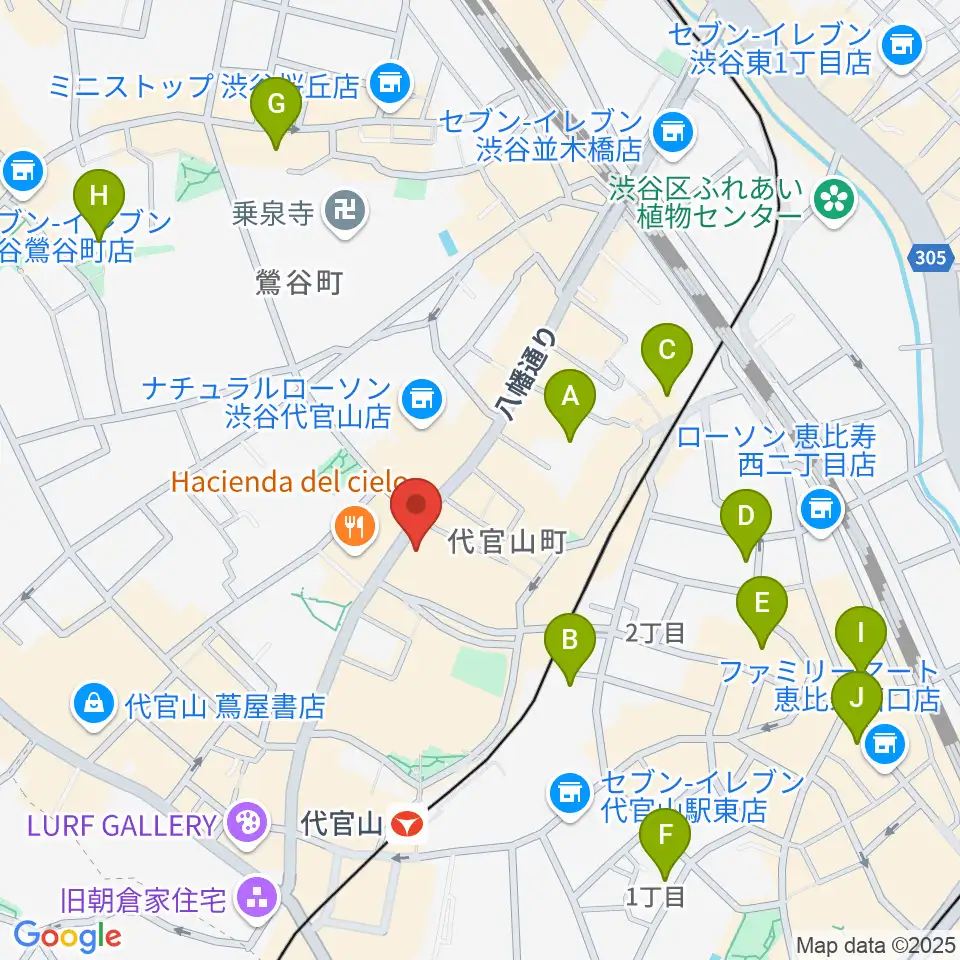 デルファイサウンド周辺のホテル一覧地図