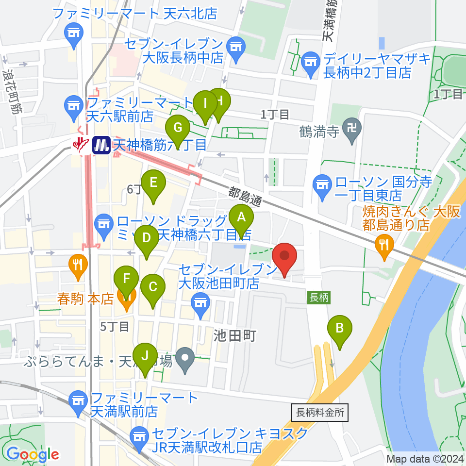 ココサウンド周辺のホテル一覧地図