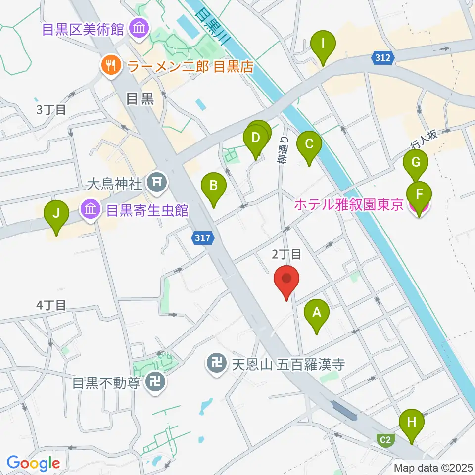 いろはスタジオ周辺のホテル一覧地図
