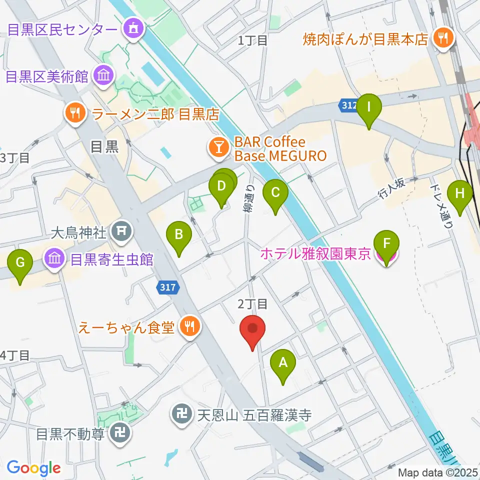 いろはスタジオ周辺のホテル一覧地図