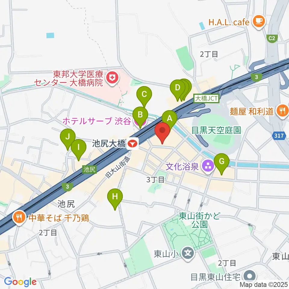プライムサウンドスタジオ フォーム周辺のホテル一覧地図