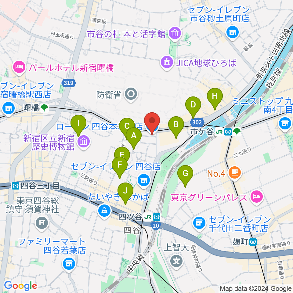 スタジオ サウンドバレイ周辺のホテル一覧地図