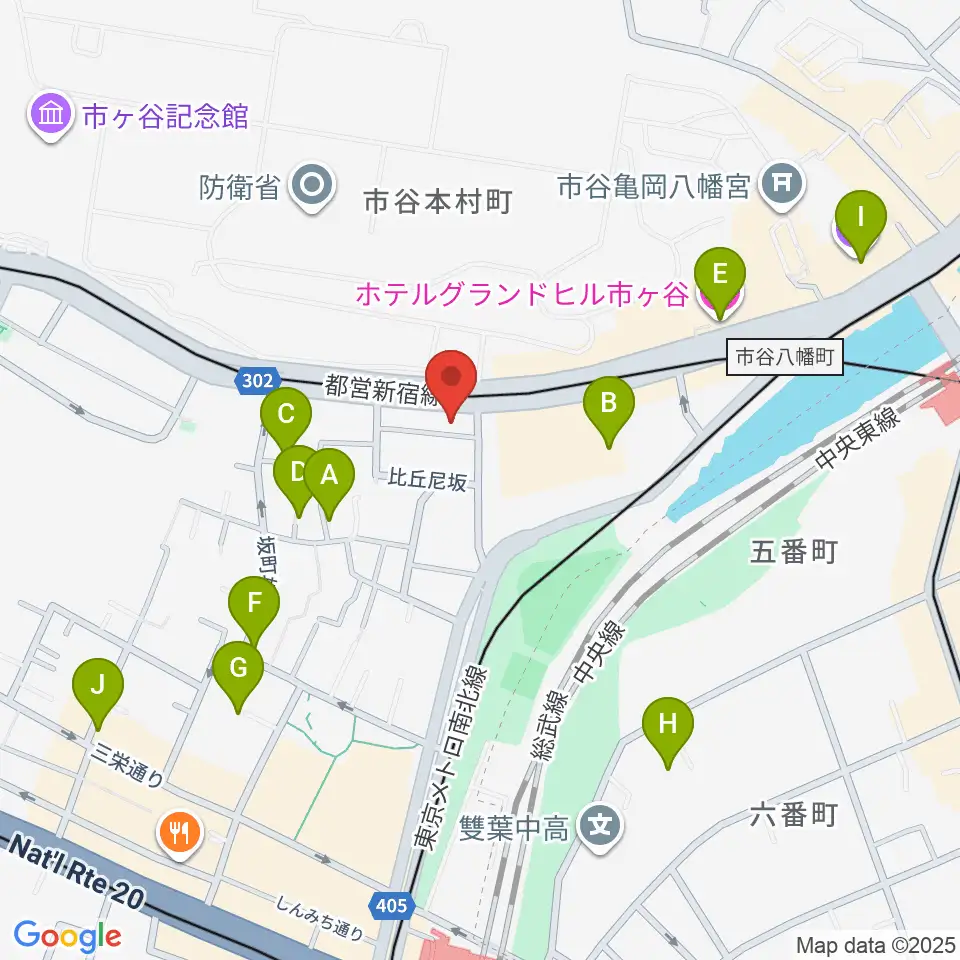 スタジオ サウンドバレイ周辺のホテル一覧地図