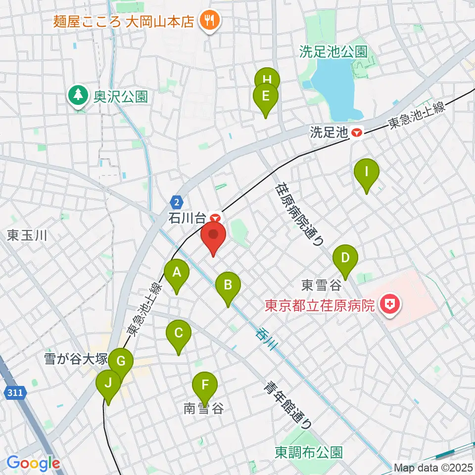 ファクションミュージック周辺のホテル一覧地図