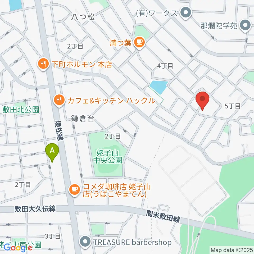 テネラメンテ周辺のホテル一覧地図