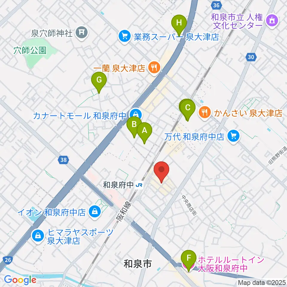 新日本ミュージック株式会社周辺のホテル一覧地図