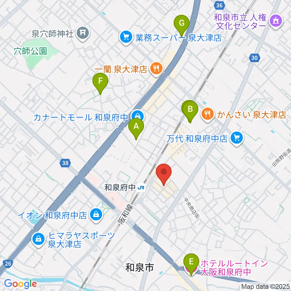 新日本ミュージック株式会社周辺のホテル一覧地図