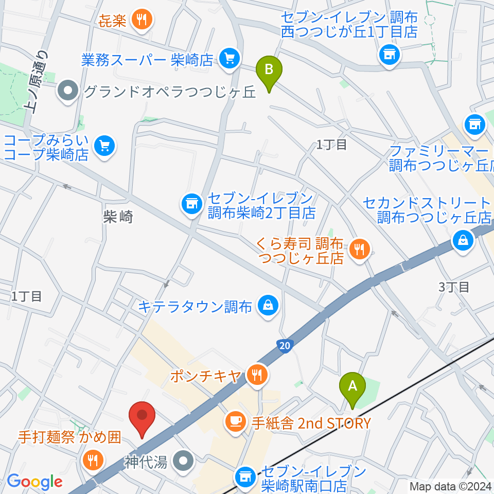 岡本ピアノサービス周辺のホテル一覧地図