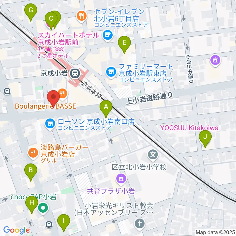 カツマピアノ周辺のホテル一覧地図