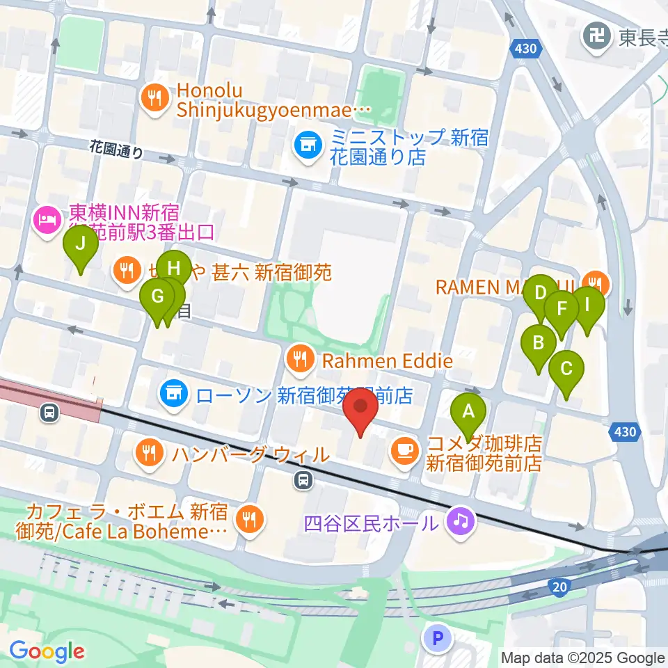 輸入ピアノ.com byカモシタピアノ周辺のホテル一覧地図
