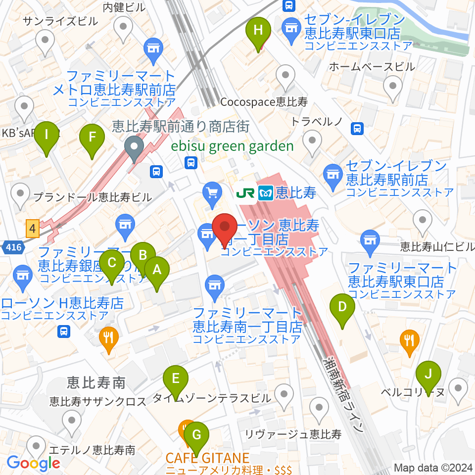 ゴーシュ弦楽器周辺のホテル一覧地図