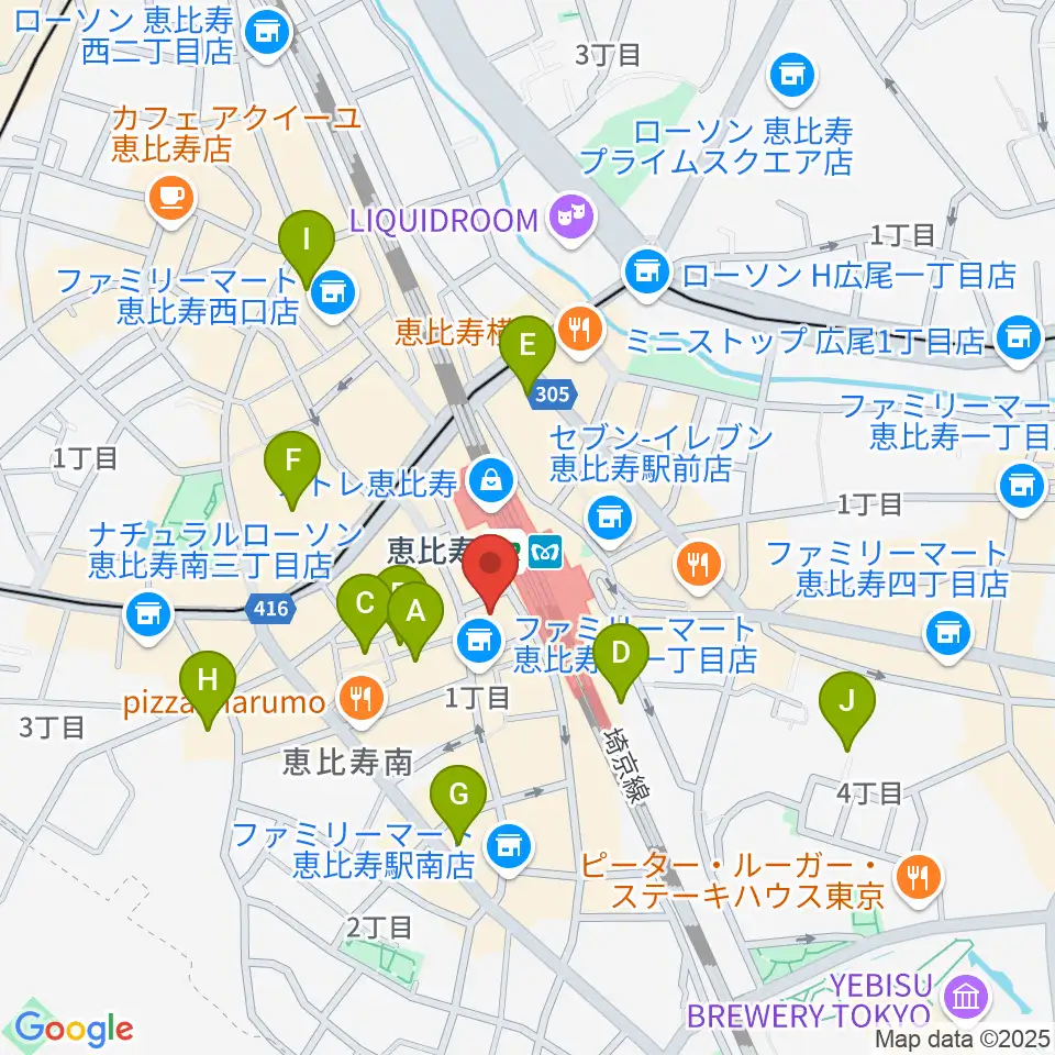 ゴーシュ弦楽器周辺のホテル一覧地図