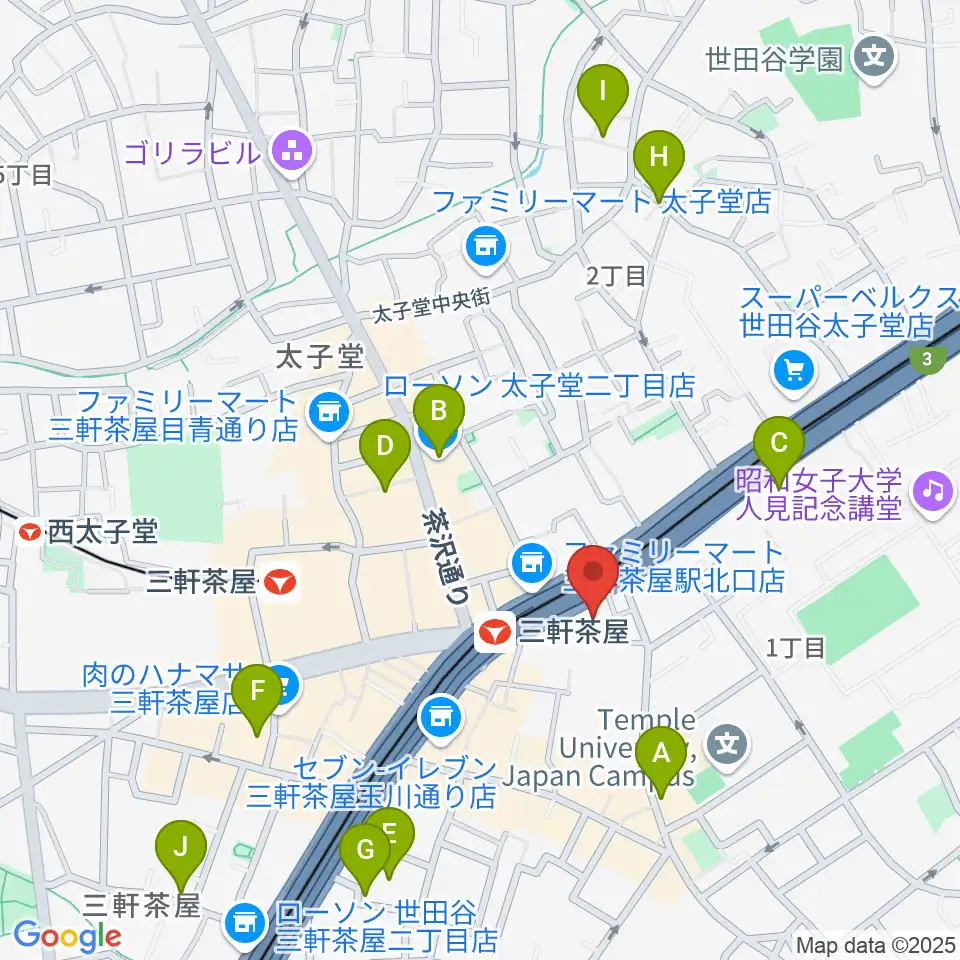 マツオ商会 MATSUO&CO.周辺のホテル一覧地図