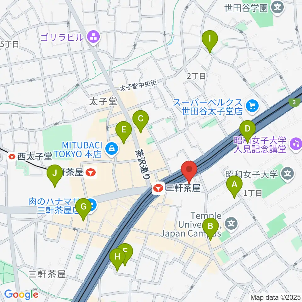 マツオ商会 MATSUO&CO.周辺のホテル一覧地図