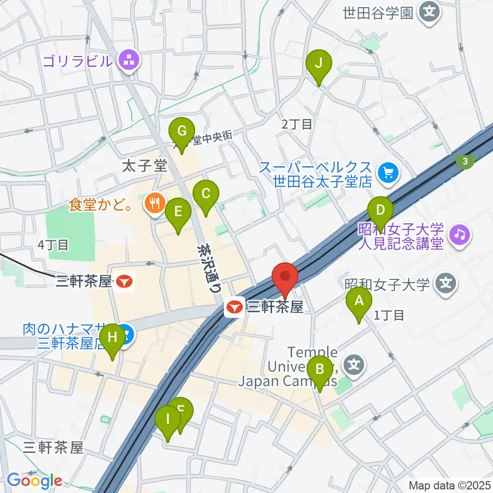 マツオ商会 MATSUO&CO.周辺のホテル一覧地図