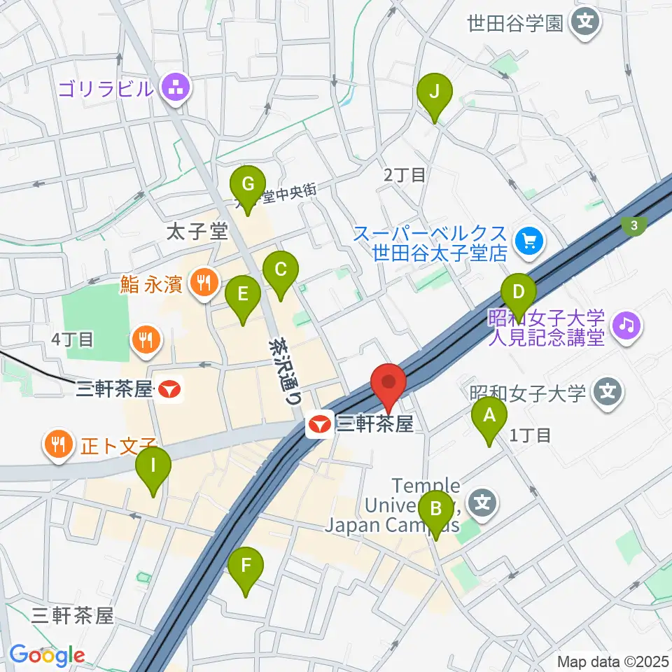 マツオ商会 MATSUO&CO.周辺のホテル一覧地図