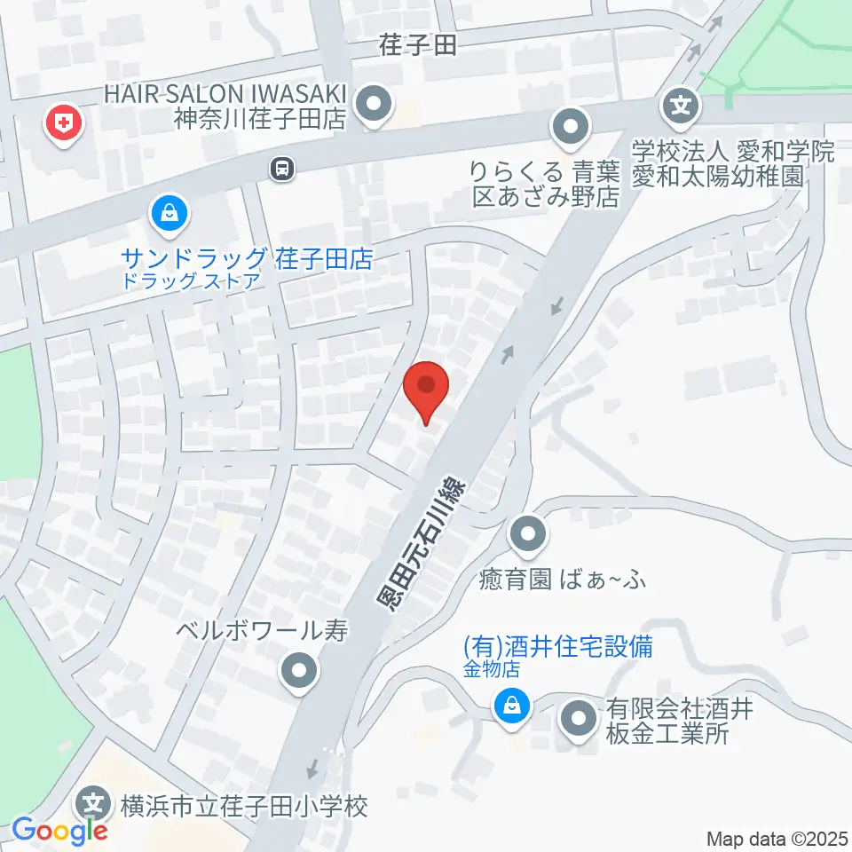 伊藤ピアノ工房周辺のホテル一覧地図