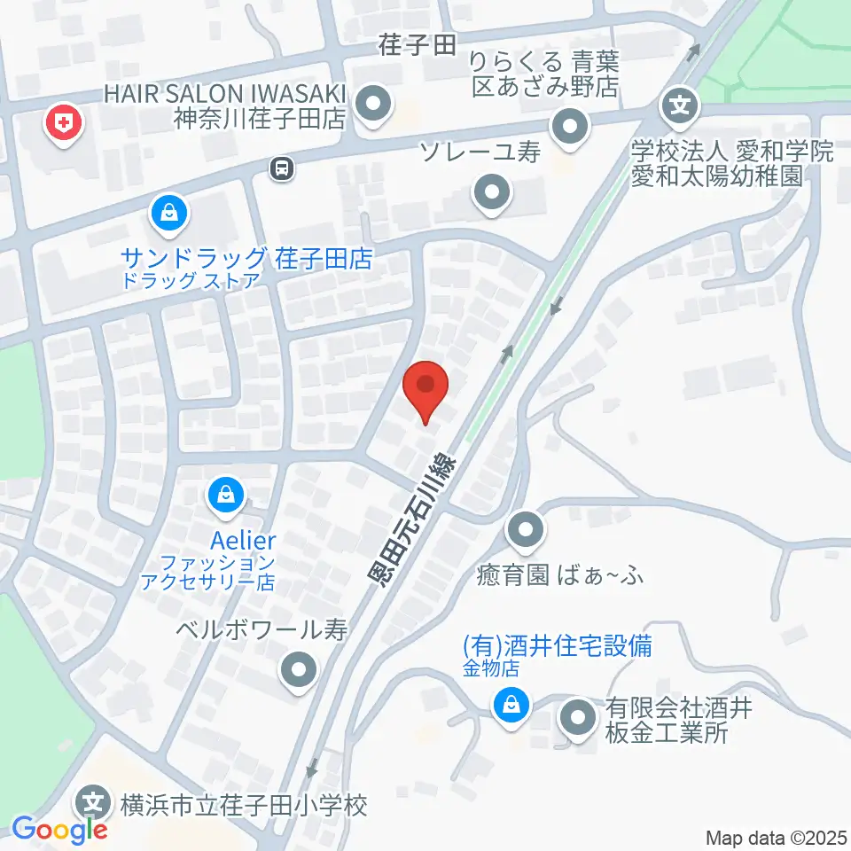 伊藤ピアノ工房周辺のホテル一覧地図