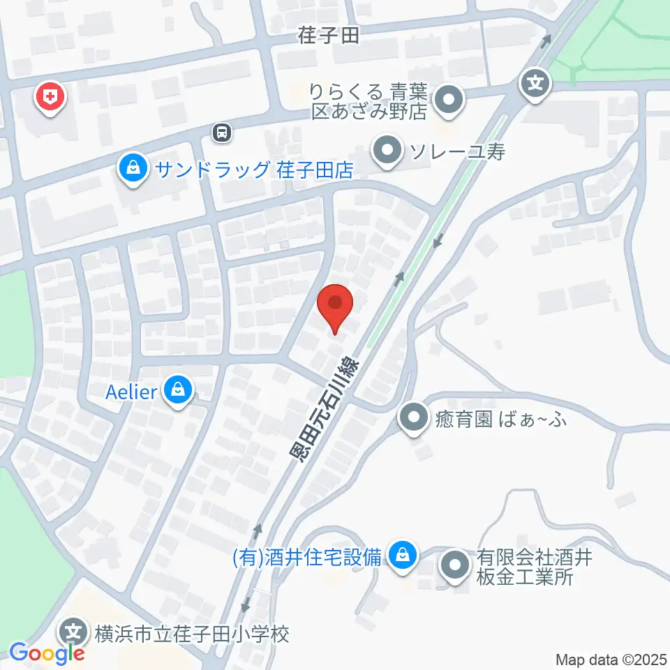 伊藤ピアノ工房周辺のホテル一覧地図