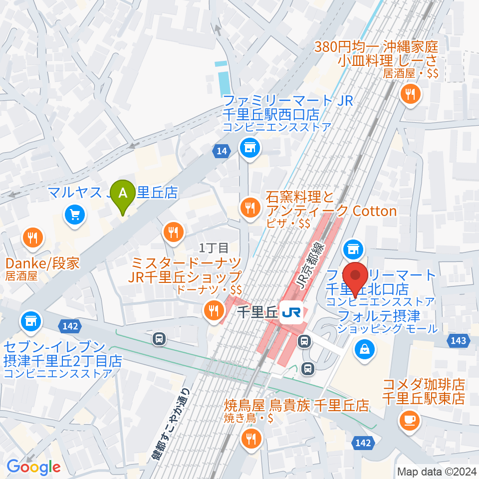 古川皓一バイオリン工房周辺のホテル一覧地図