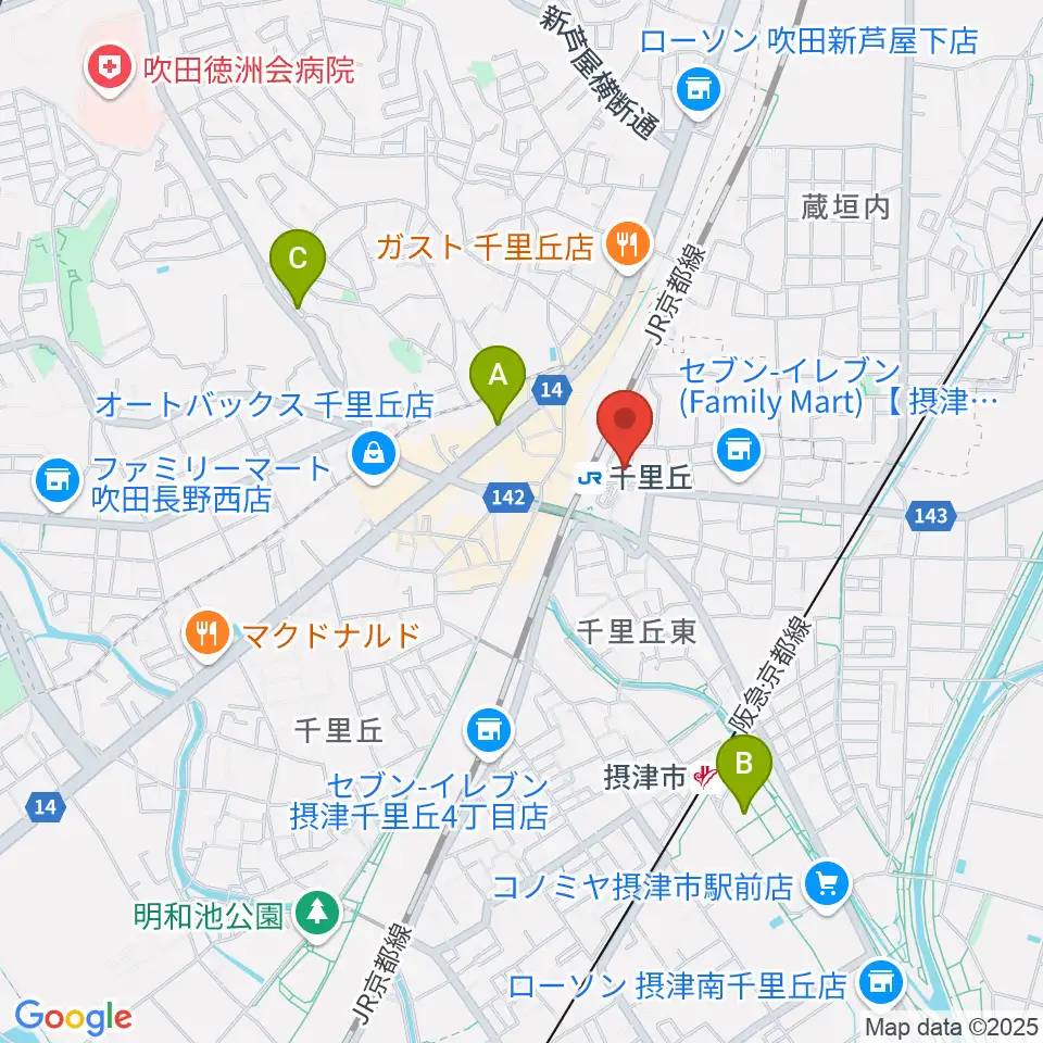 古川皓一バイオリン工房周辺のホテル一覧地図