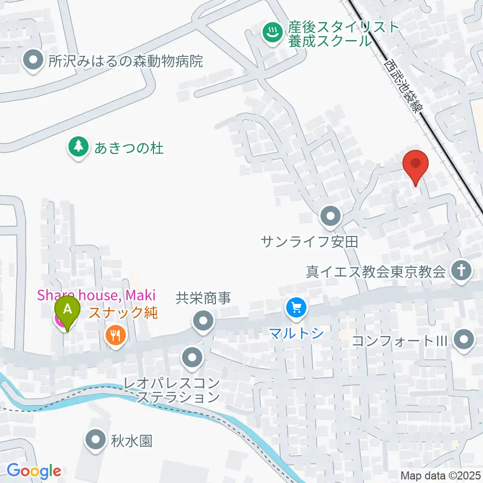 GRINNING DOG studio周辺のホテル一覧地図