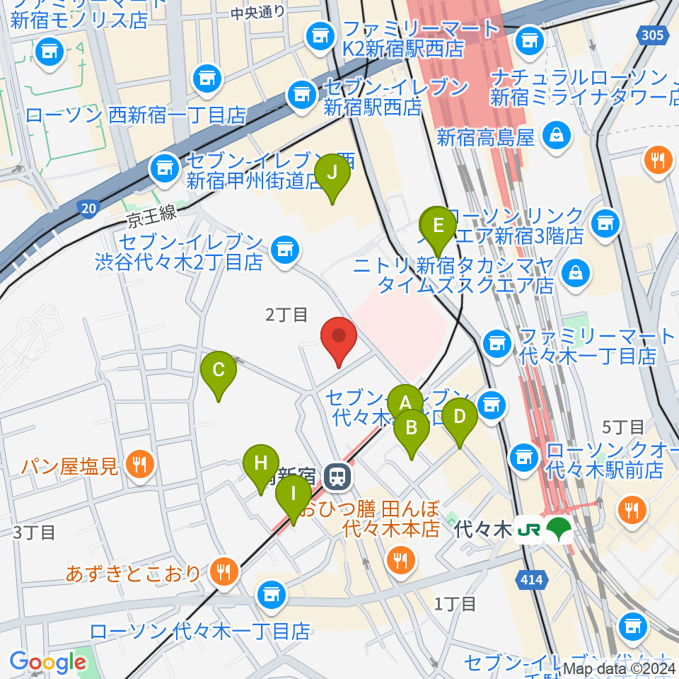 絃楽器のイグチ周辺のホテル一覧地図