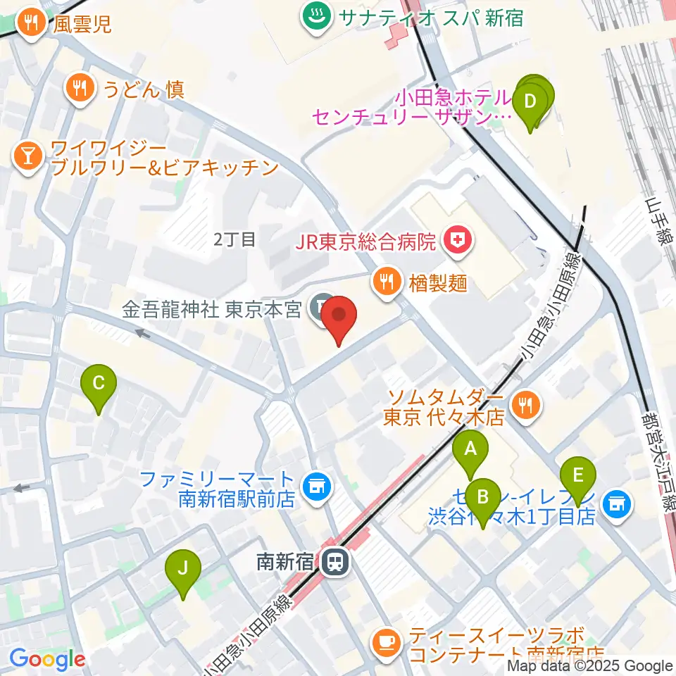 絃楽器のイグチ周辺のホテル一覧地図
