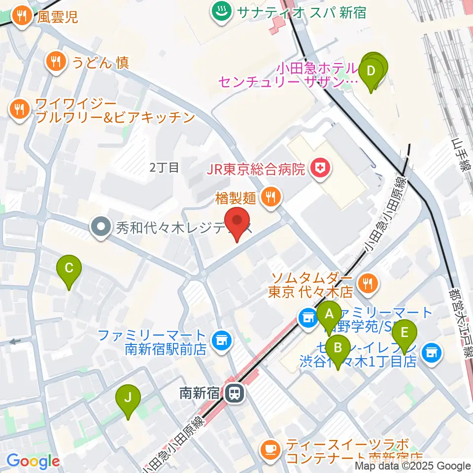 絃楽器のイグチ周辺のホテル一覧地図