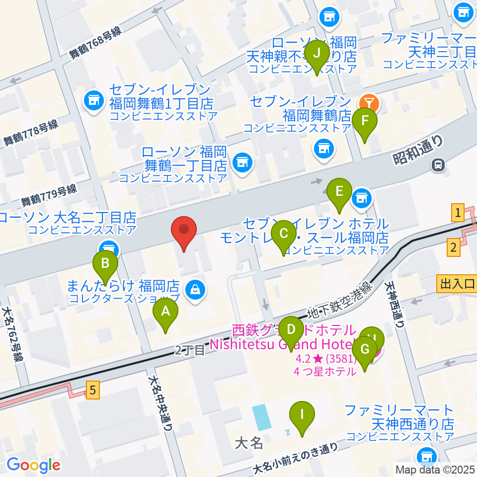 イズタ・バイオリン周辺のホテル一覧地図