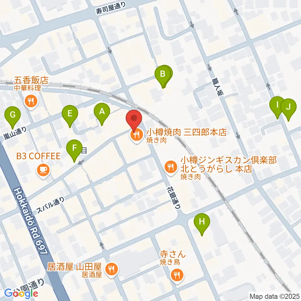 光栄堂楽器店周辺のホテル一覧地図
