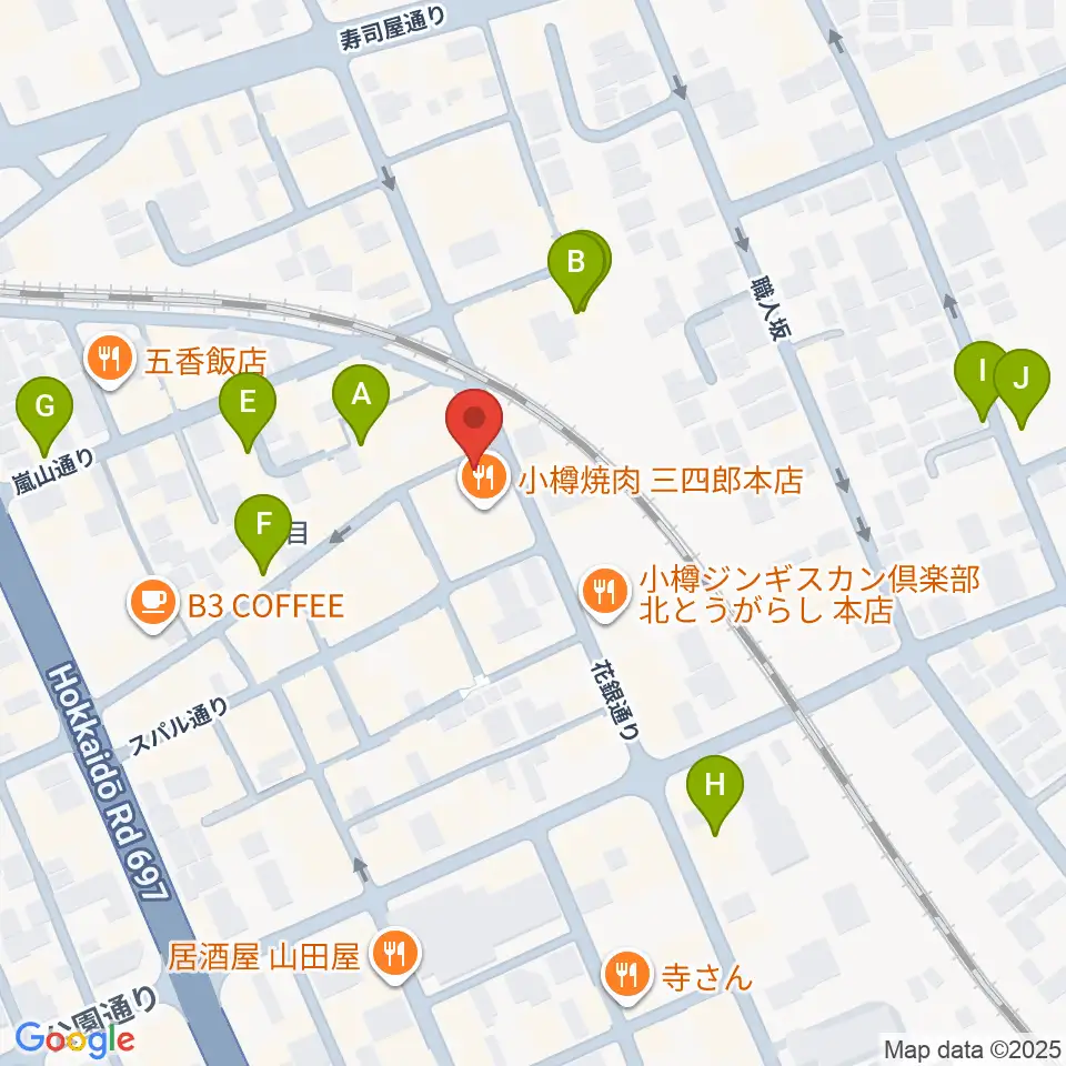 光栄堂楽器店周辺のホテル一覧地図