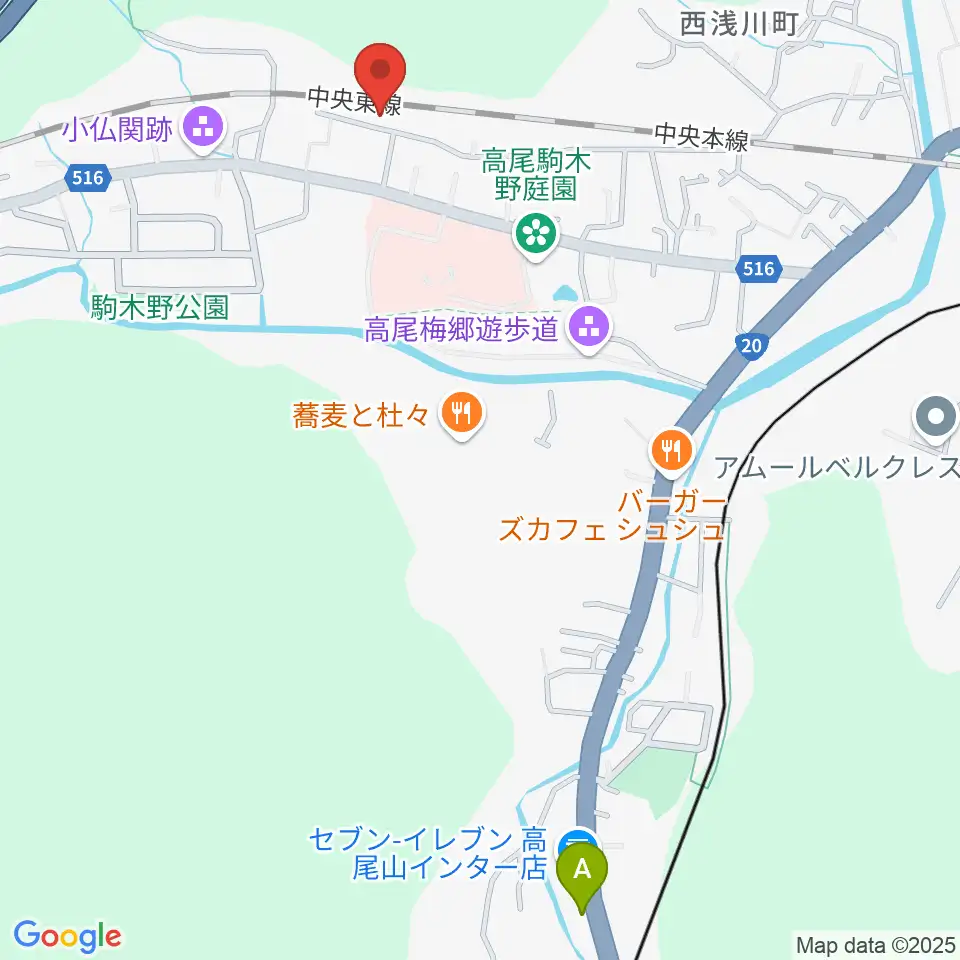 ハイリーズ 小口径ドラム工房周辺のホテル一覧地図
