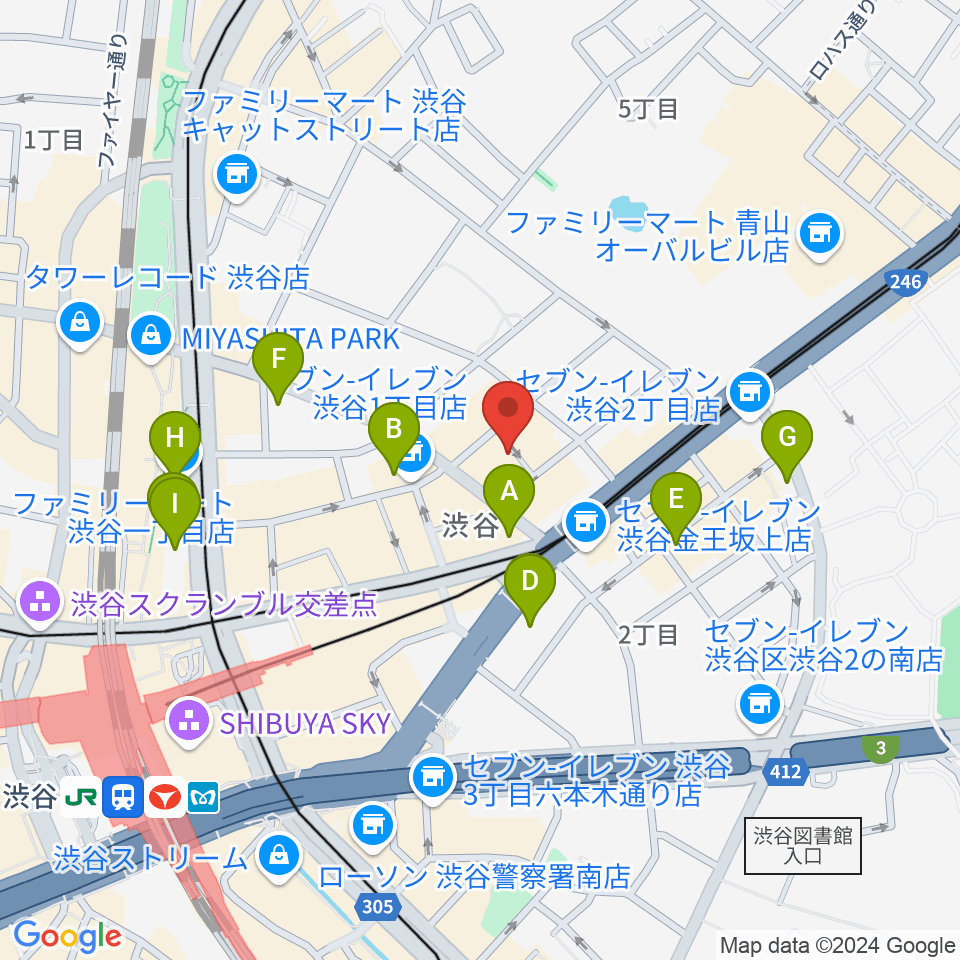 ネロ楽器周辺のホテル一覧地図